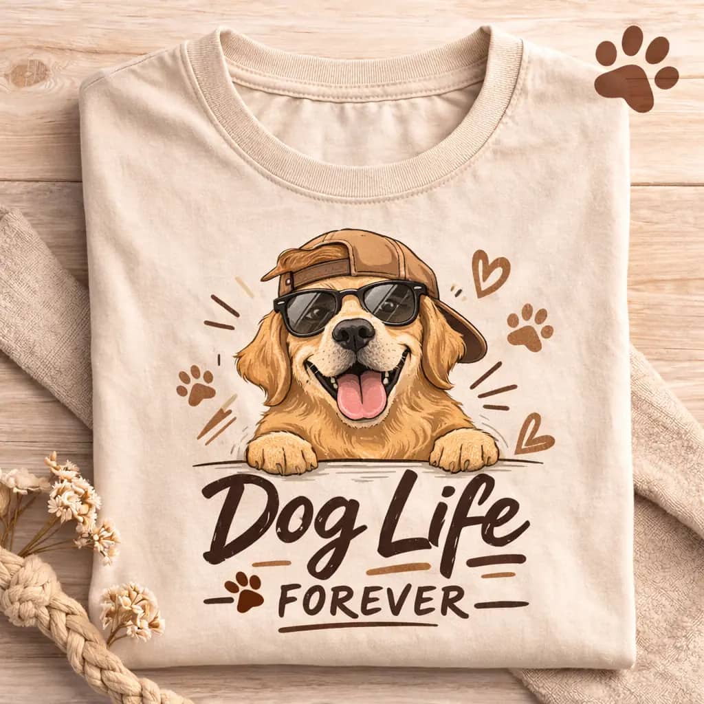 Dog Life Forever T-shirt